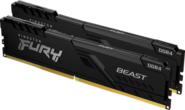 Kingston Fury 32GB (2x16GB) DDR4 3200MHz CL 16 Beast
