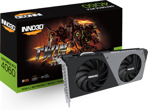 INNO3D GeForce RTX 4060 8GB Twin X2