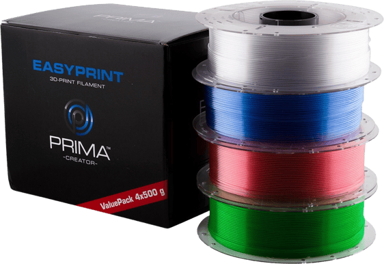 Prima Creator Easy Print PETG Valuepack 1.75mm 4x500G